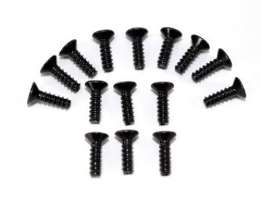 1230228 Schneidschrauben 3x10mm Kreuzschlitz/Senkschrauben 15 Stück